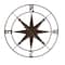 Hello Honey® Metal Compass Wall, Distressed Aqua